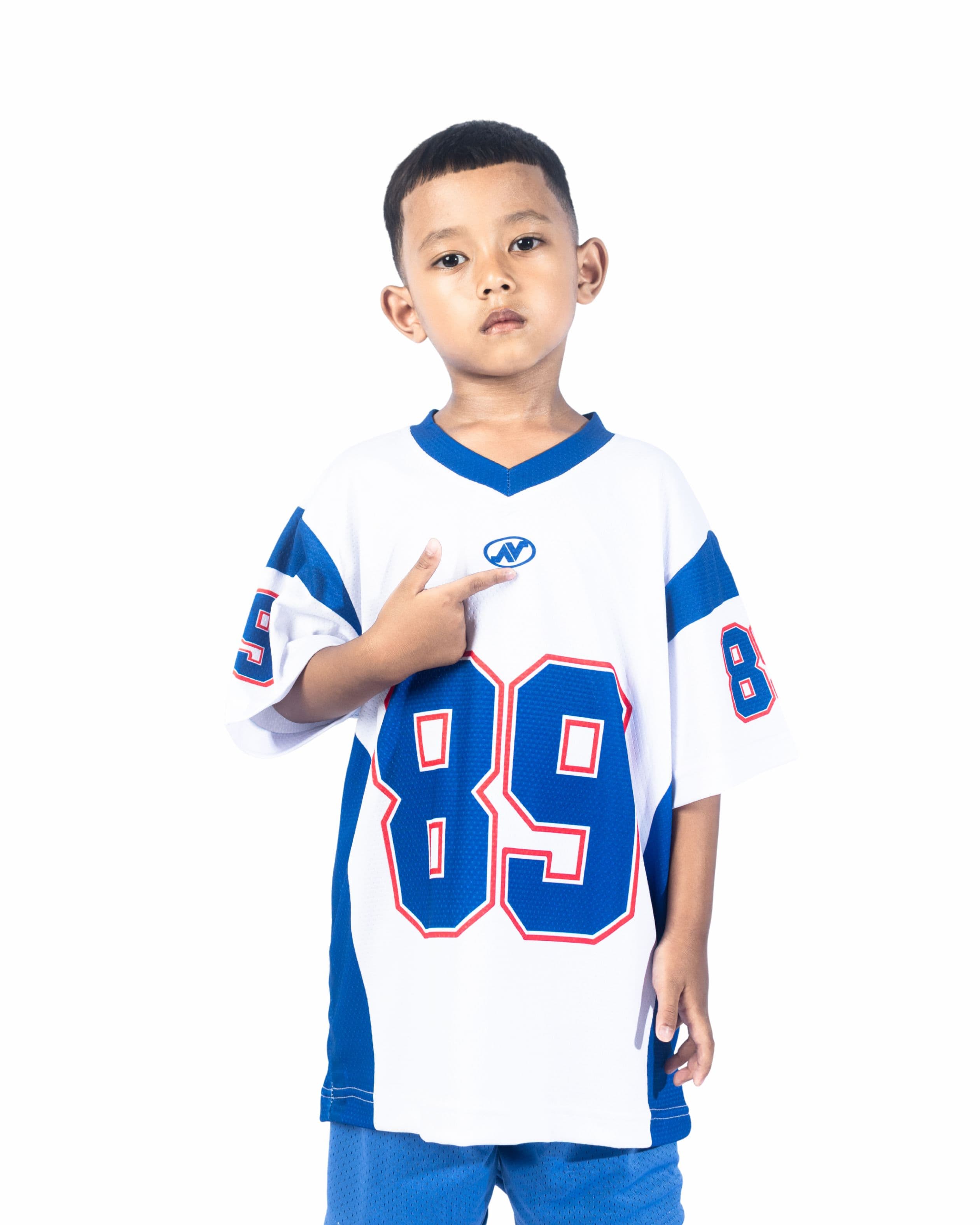 Nadin Jersey Boxy Kids Blue 89 - Image 1