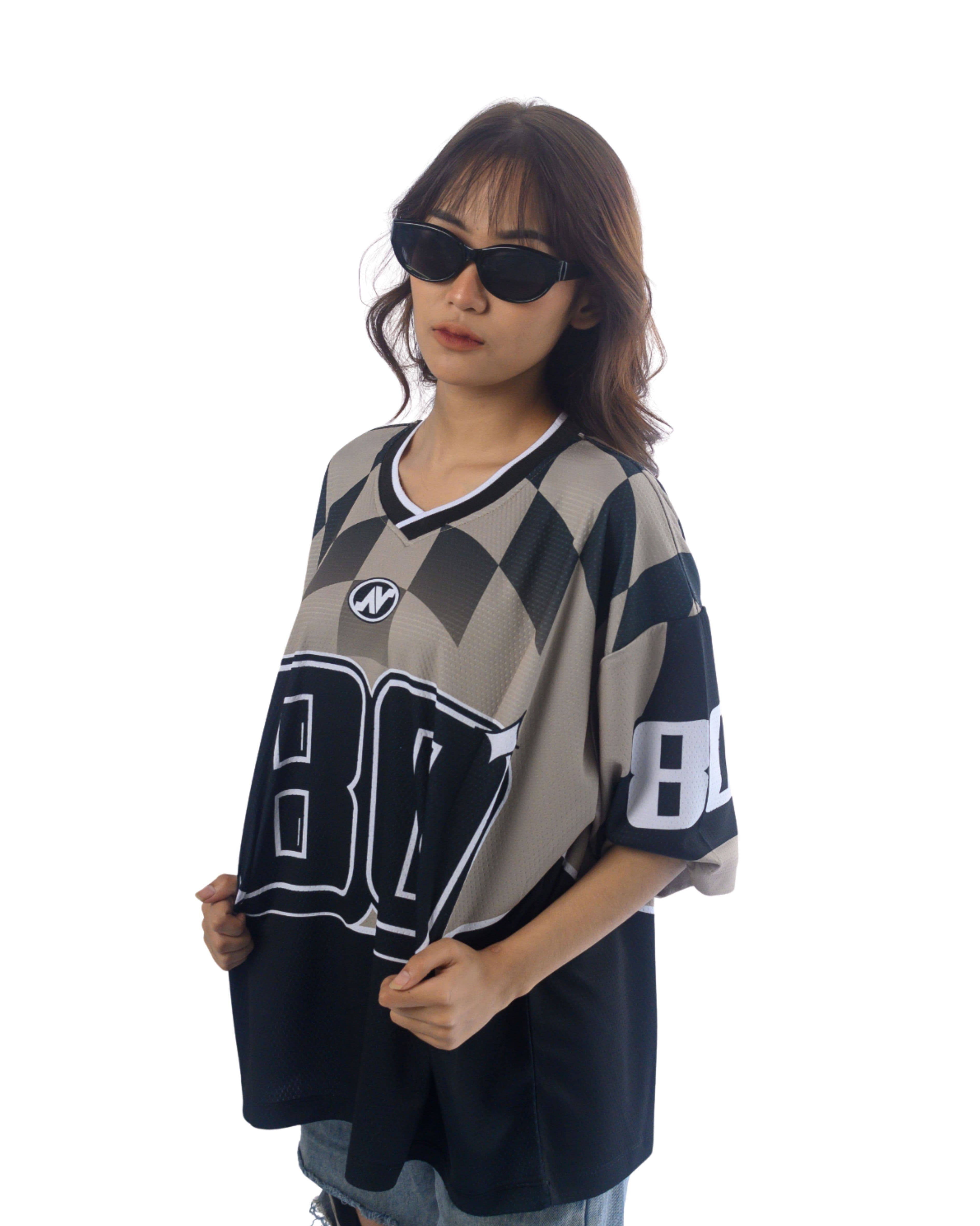 Urban Checkmate Jersey Boxy Nadin - Image 1