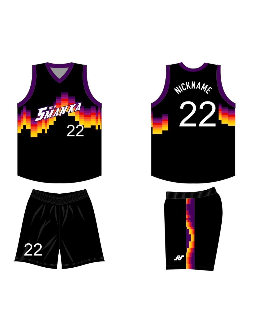 Paket PRO PLAYER BASKET (Fullprinting ATAS BAWAH) - Image 1